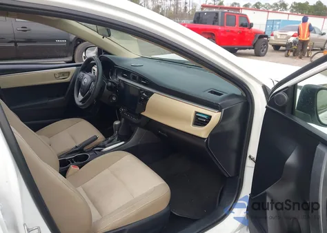 2014 Toyota Corolla Le из США, поврежденный, VIN 2T1BURHE6EC193303